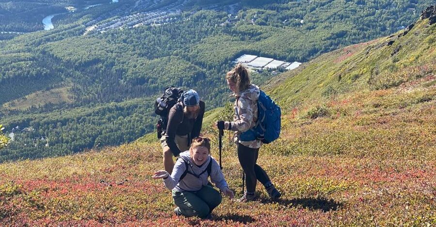 From Anchorage: Chugach State Park Guided Alpine Trek - From Downtown Anchorage to the Trailhead Without the Headache
