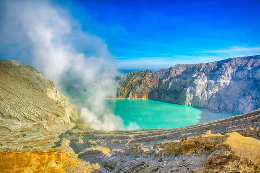 From Bali : The Majestic Mount Ijen Sunrise Trekking - Getting Ready at Paltuding: Coffee, Safety Briefing, Then Off to the Dark
