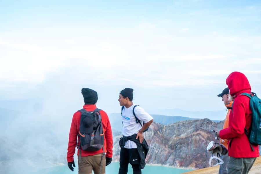 From Banyuwangi: Day Trip to Ijen Volcano with Guided Trek - Base camp extras: coffee, fruit, and that small comfort boost