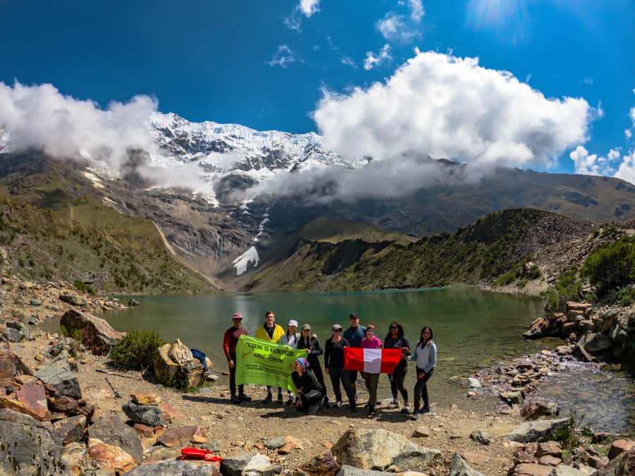 From Cusco: 5-Night Trip with Salkantay Trek & Machu Picchu - Days 1 to 3: Humantay Lagoon, the pass crossing, and a hobbit house night