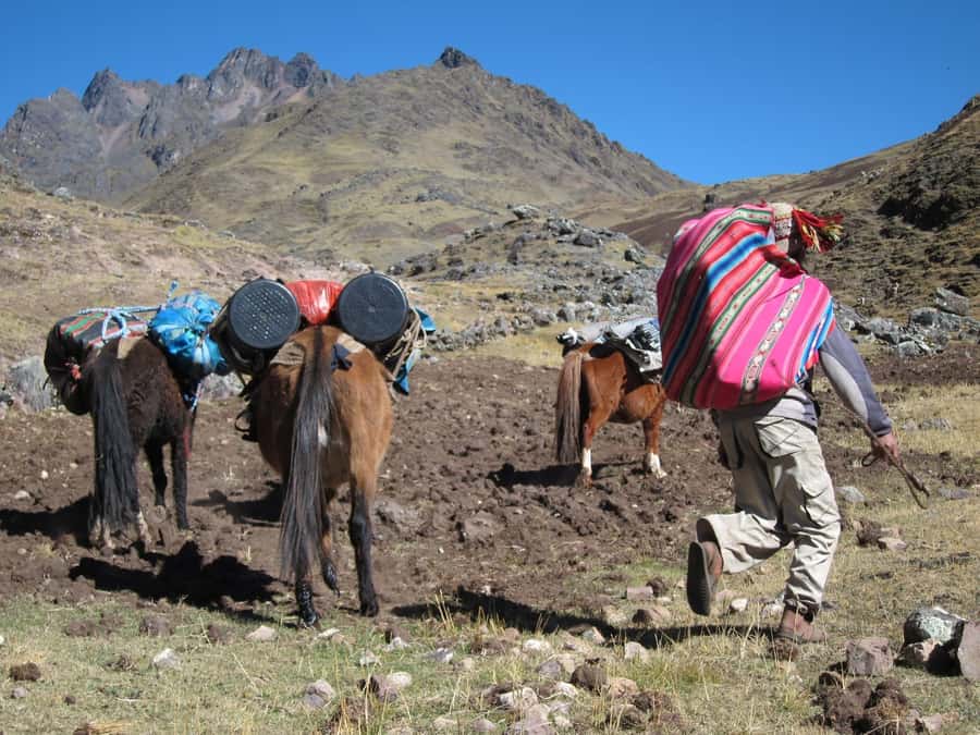 From Cusco: 7 Lakes Ausangate Trek with Breakfast and Lunch - Horse riding options when altitude or effort gets hard