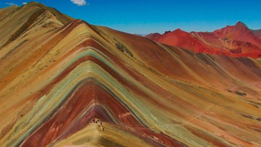 From Cusco: Rainbow Mountain Trek - The return hike, then lunch in Hanchipacha and back to Cusco