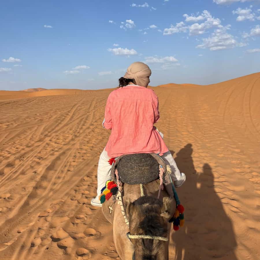 From Fes: 3 Day Magical Desert Camel Trek To Marrakech - Night in Merzouga: Berber Camp Dinner, Berber Music, and a Private Tent