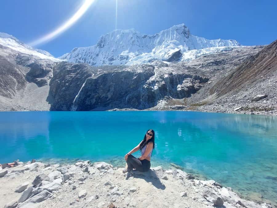 From Huaraz: Lake 69 Trek Day Tour - White Mountain Range - Cebolla Pampa (3,900m): where you reset before the serious part
