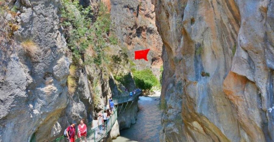 From Kalkan: Saklikent Gorge and Gizlikent Waterfall Trek - Rafting and zipline: quick adrenaline between nature stops
