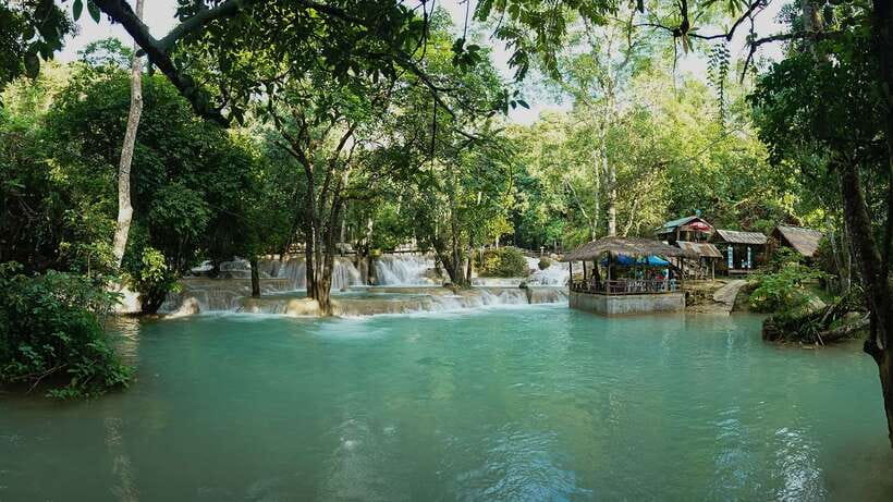 From Luang Prabang: Thin Pha Trail & Tad Sae Falls Trek - Crossing the Nam Khan by boat to reach the trailhead