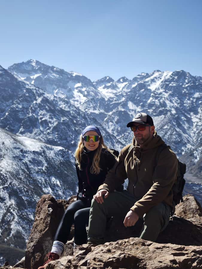 From Marrakech: Aourirt N’ouassif Summit Day Hike & Trek - The final push to Aourirt N’ouassif: scrambling, then a smart choice