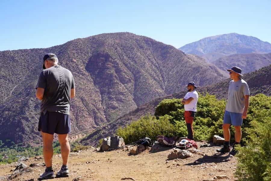 From Marrakech: Atlas Mountains Summit Trek - The return descent via Tidli Plateau: your second look at the valley