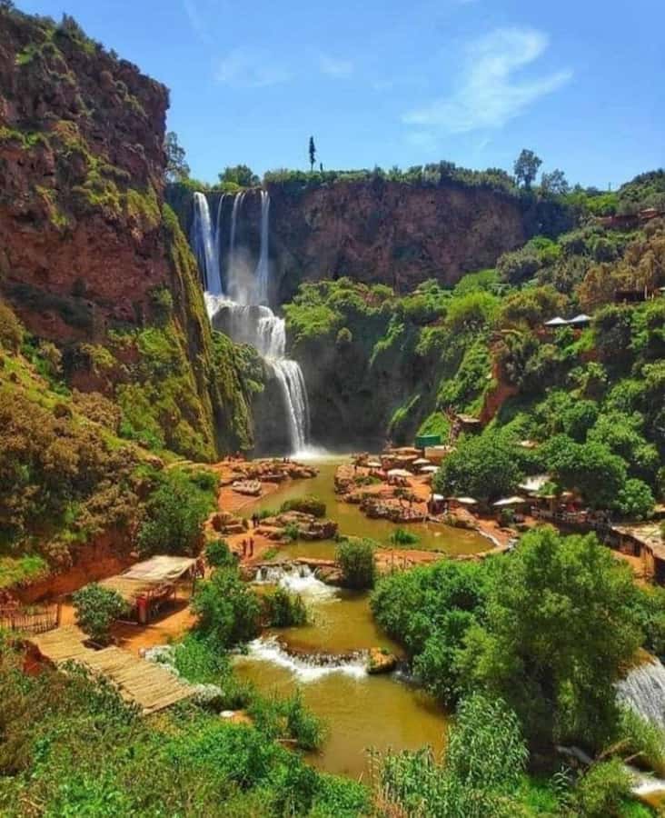 From Marrakech: Ouzoud Waterfalls Guided Hike and Boat Trip - Ouzoud Waterfalls: viewpoints, the descent, and how the hike is paced
