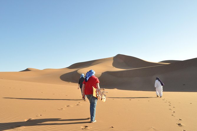 From Marrakech: Private Tour to Oasis and Trekking in the Desert of Erg Chigaga - Erg Chigaga Sunrise Trek and Camel Safari: The Day You’ll Remember