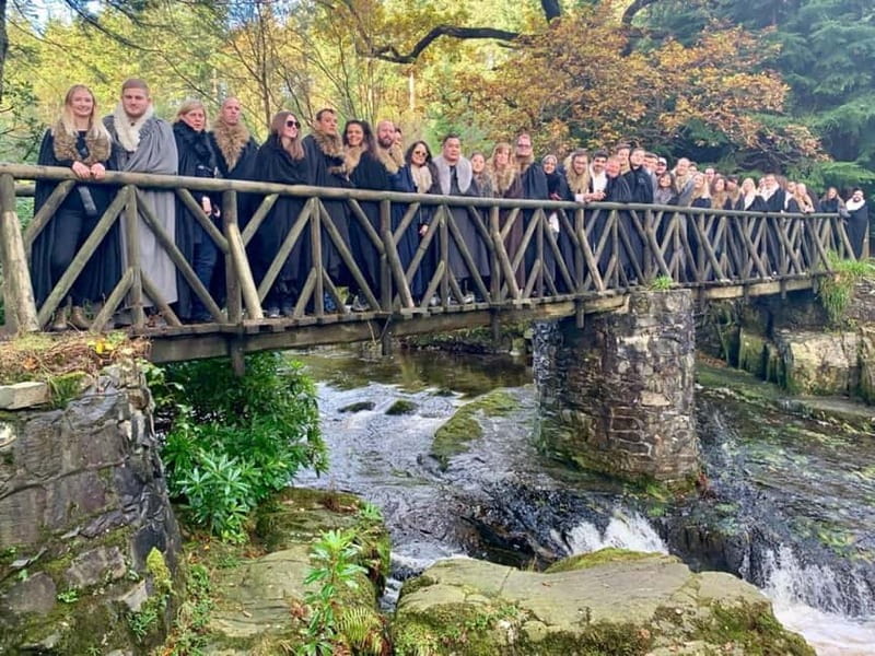 From Newcastle: Game of Thrones Tollymore Forest Trek - The opening-prologue wildling pit spot: where the Night’s Watch finds bodies