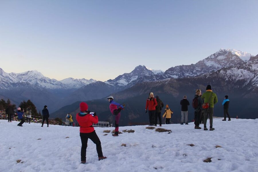From Pokhara: 2 Day 1 Night Ulleri,Ghorepani Poon Hill Trek - The Descent: From Poon Hill Back Toward Ulleri