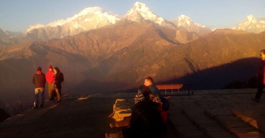 From Pokhara: Budget 2 Night 3 days Poon hill trek - Route at a glance: Pokhara to Poon Hill and back