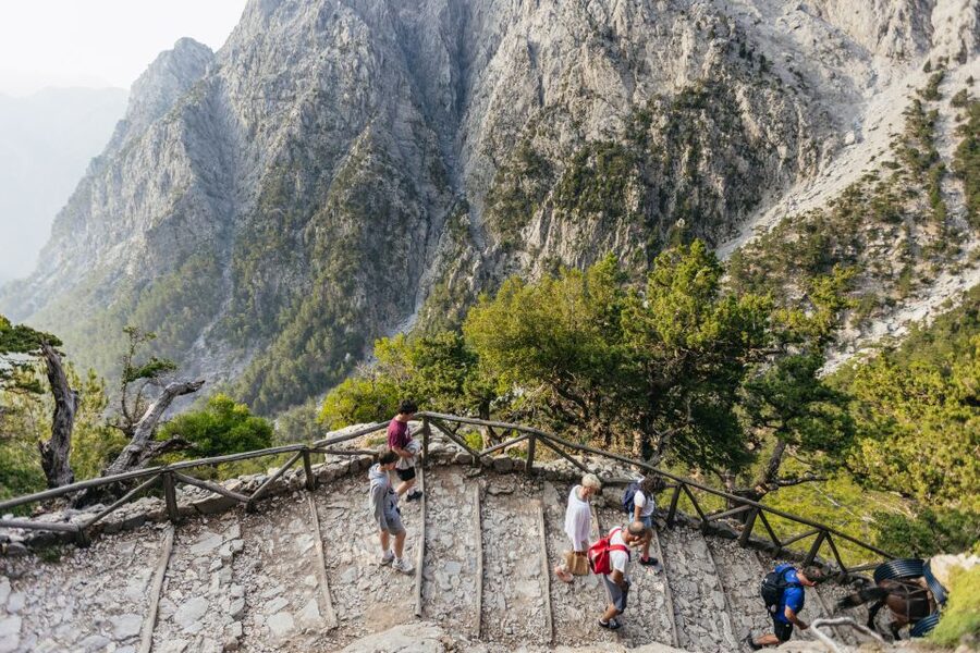 From Rethymno: Samaria Gorge Full-Day Trek, Pickup & Guide - Entering Samaria Gorge National Park: What the Walk Feels Like