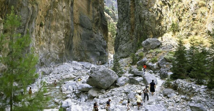 From Rethymno: Samaria Gorge Full-Day Trek, Pickup & Guide - Agia Roumeli: The Payoff Town Where the Sea Makes Sense