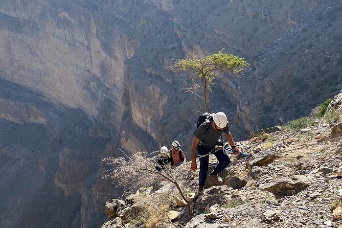 Full-Day Via Ferrata & Balcony Trekking - The Full Day Route: Muscat Pickup to Canyon Views to Cliffs