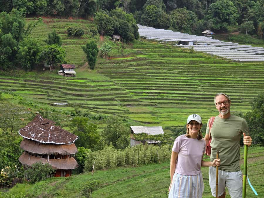 Inthanon national park, Trekking and Sightseeing in one day. - One-day combo: waterfalls, rainforest trail, highest peak, pagodas