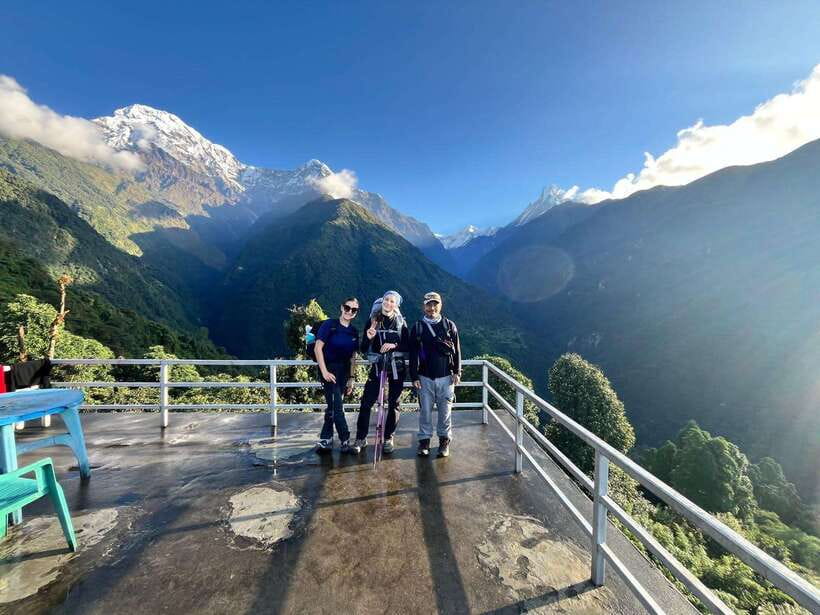 Kathmandu/Pokhara: 5-Day Annapurna Base Camp (ABC) Trek - Sinuwa to Deurali: waterfalls and the dense forest zone