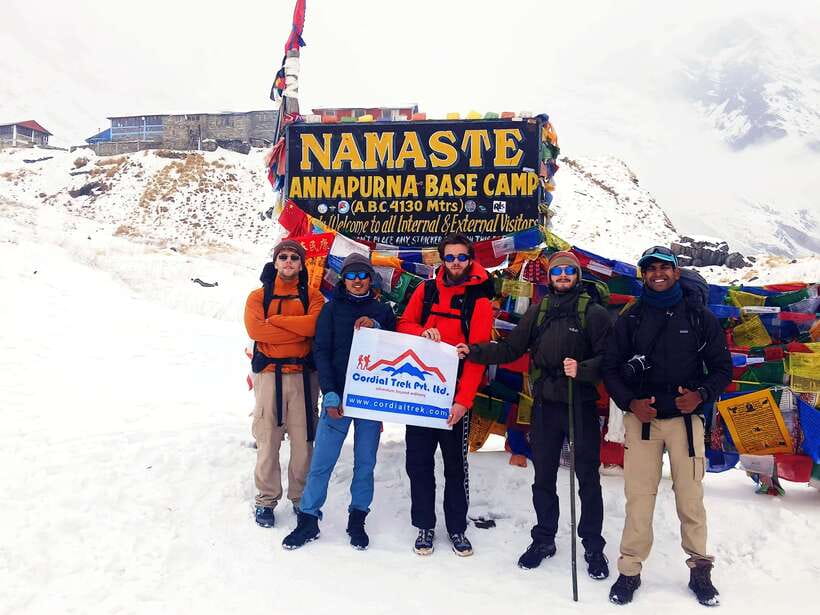 Kathmandu/Pokhara: 5-Day Annapurna Base Camp (ABC) Trek - Simrung to Sinuwa: forests, rivers, and the first night at 2,340 m