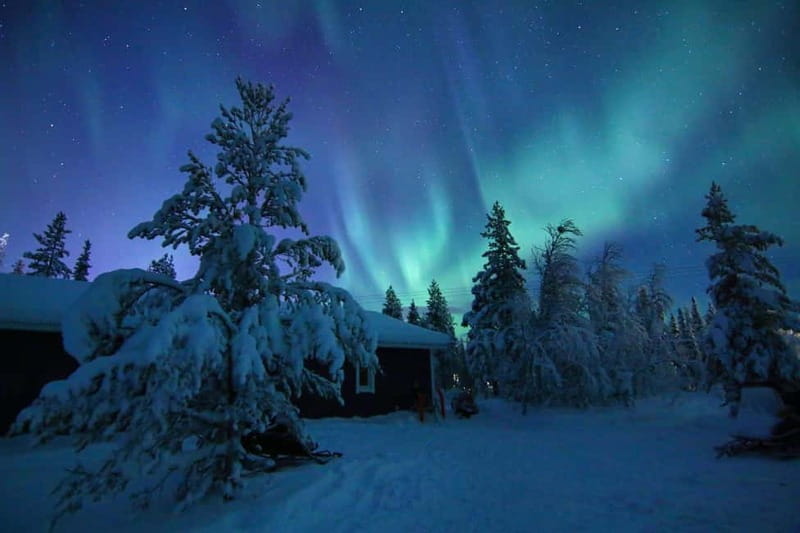 Kiruna: Snowshoe Trek with Aurora Hunt and Warm Beverage - Kiruna snowshoe aurora hunt: the simple pitch