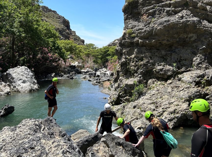 Kourtaliotiko Gorge: Guided River Trekking with Lunch - The river trekking section: natural pools, small breaks, and photo moments
