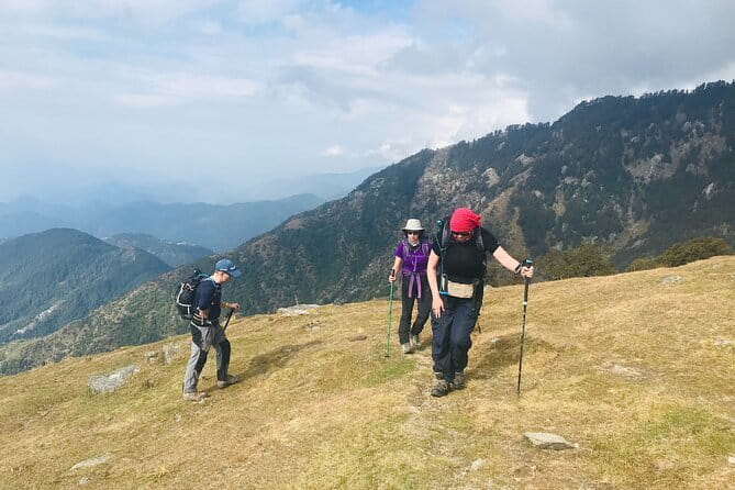 Laka Glacier Trek with Manu Adventures India - Day 1: The Climb Toward Triund and the First Big Views