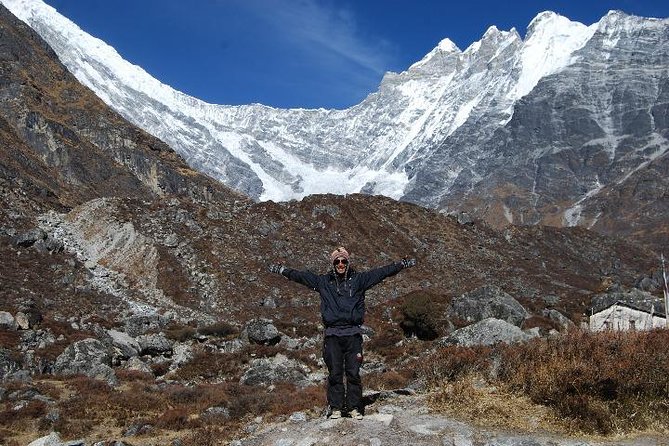 Langtang Valley Trek - 8 Days - Day 3: Into Langtang village with stone houses and yaks nearby