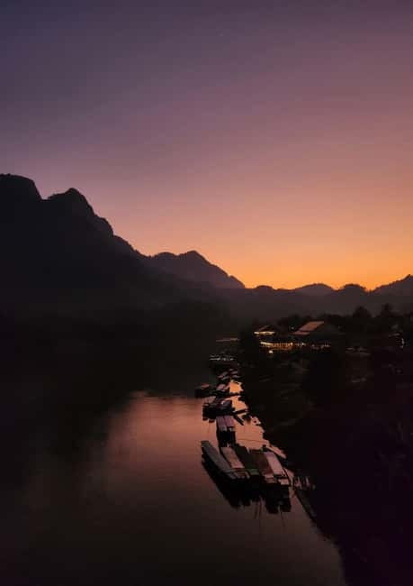 Luang Prabang: Nong Khiaw 3-Day Trekking & camping, Homstay - Day 3: boat to Muang Noi, cave and viewpoint time, then waterfall swim and kayaking on Nam Ou