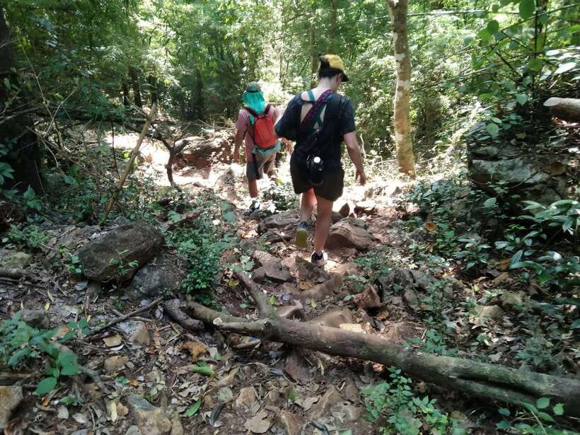 Luang Prabang Trekking LongLao to Kuang si falls full day - The 3-hour Trek: steep bits, farm paths, and a ridge view