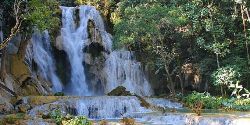 Luang Prabang Trekking LongLao to Kuang si falls full day - What to pack for swims and slippery trails