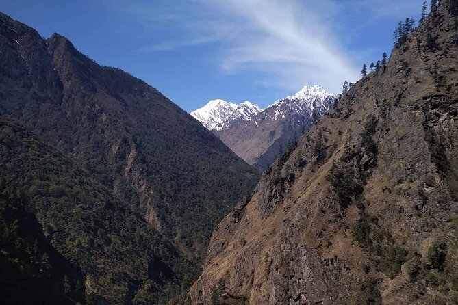 Manaslu Circuit Trek 8th Highest in the World - Dharapani and Jagat: joining the Annapurna Circuit for a while