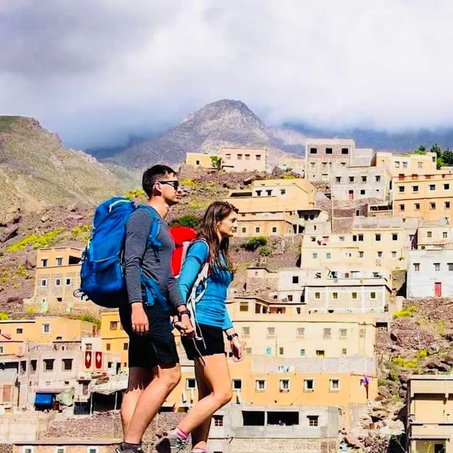 Marrakech: 3-Day Atlas Mountains Berber Villages Trek - Day 3 with waterfalls and Mzik Pass (2500m) down to Imlil