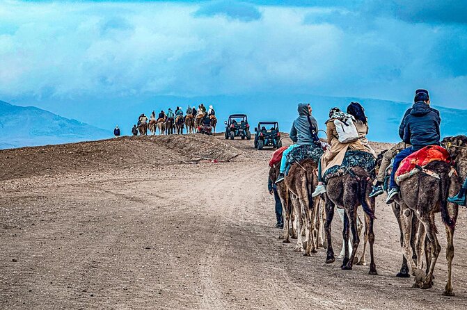 Marrakech: Agafay Desert Quad Biking & Camel Trek & Dinner & Show - Argan oil women’s cooperative stop: the useful cultural layer