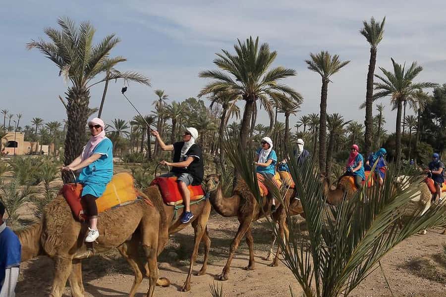 Marrakech: Camel Trek - Berber-Style Jellaba Moment and the Moroccan Tea Break