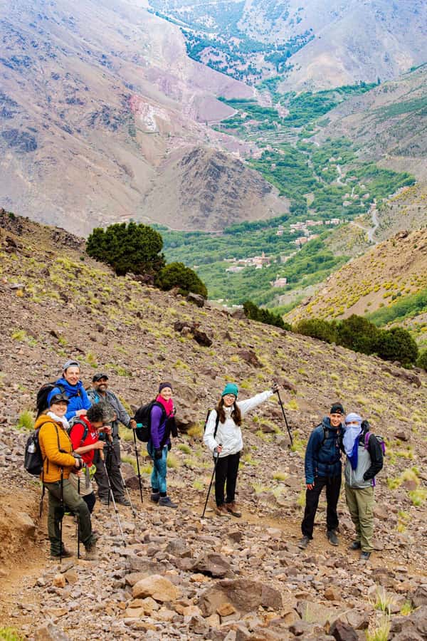 Marrakesh: 2-Day Mt. Toubkal Trek with 1-Night Stay & Meals - Day one via Aremd and Sidi Chamarouch: the best warm-up you didn’t know you needed