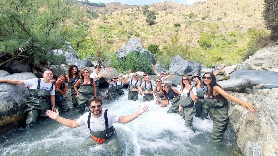 Motta Camastra: River Trekking Tour in the Alcantara Gorges - Alcantara Gorges Highlights: Waterfalls, Eddies, and Small Rapids