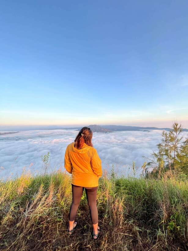 Mount Abang Trekking - The Climb Out of Suter Village: Forest Walk and First Break