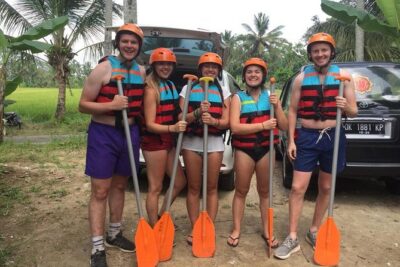 Mount Batur Sunrise Trekking & White Water Rafting ( Private - All Inclusive ) - Breakfast on the Summit: Lake Batur and Mount Rinjani Views