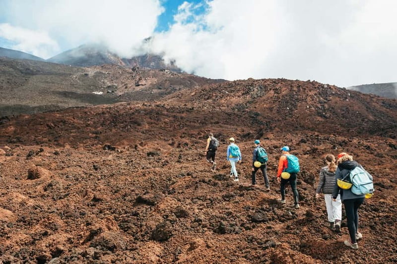 Mount Etna: Guided Trek 3,000 Meters to the Summit - Lunch break on the descent: fueling matters at altitude