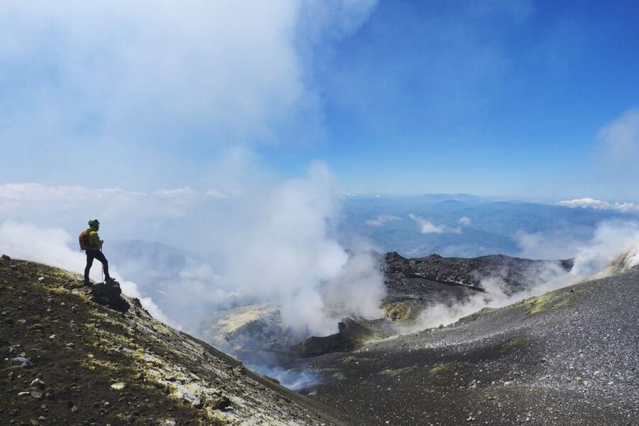 Mount Etna: Summit Crater Trek with Cable Car - Lava tunnel + Valle del Bove: the crater world beyond the crater rim