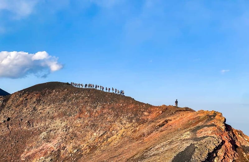 Mount Etna: Trek to 3000m with cable car and 4x4 - Descending: cable car down, sandbank routes, and Bove Valley time