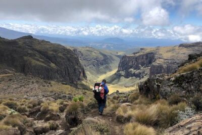 Mount Kenya Trek - Day 1: Nairobi to Nanyuki, then Sirimon Gate and Judmier Camp (3,300m)