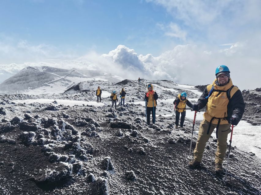 Mt Etna: Winter Trekking Tour with Optional Catania Transfer - Winter Etna: Why the Cold Makes the Trek Better