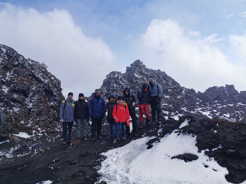 Mt Etna: Winter Trekking Tour with Optional Catania Transfer - Pace, Comfort, and Included Winter Gear