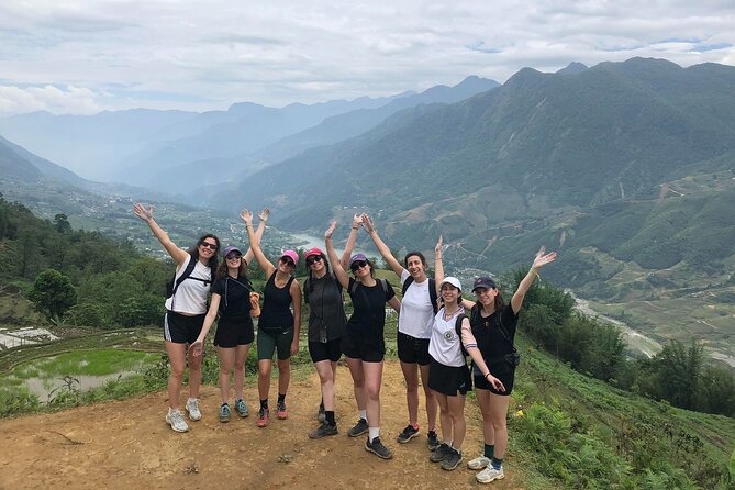 One Day Sapa Trekking to Lao Chai and Ta Van Villages - Y Linh Ho: Terraced fields under Hoang Lien Son’s shadow