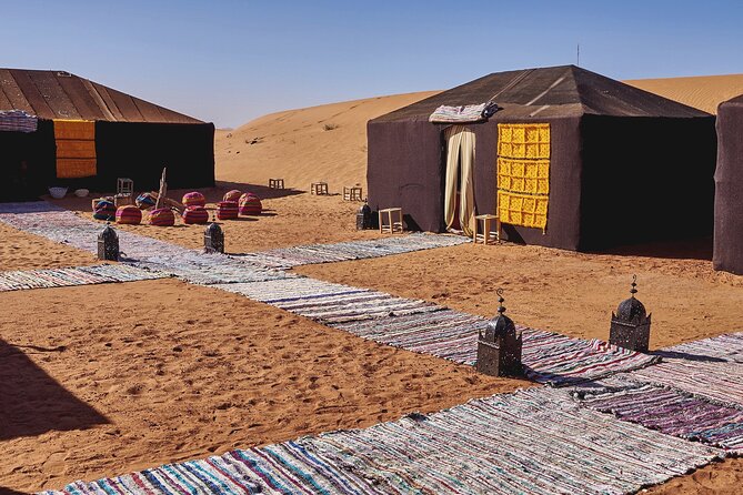 Overnight Camel trekking in Merzouga - From Merzouga morning to dunes at golden hour