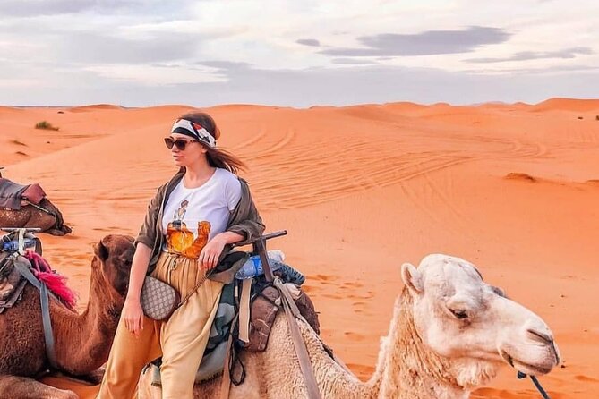 Overnight stay in desert camp & Camel trekking in the Sahara - From Riad Akabar to Your First Berber Tea