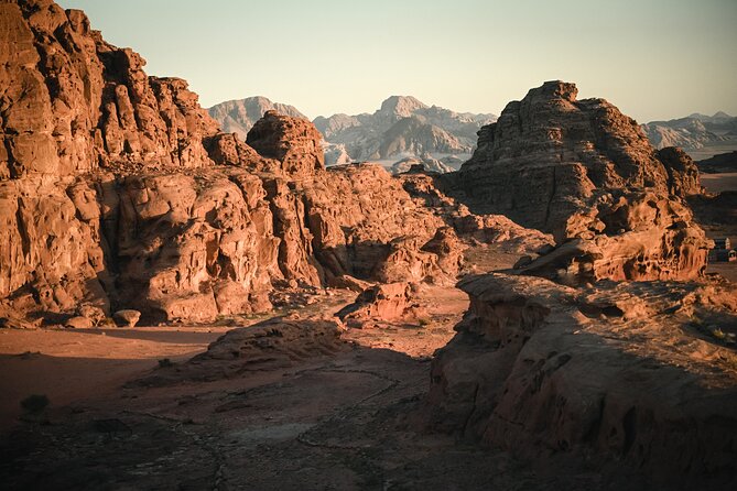 Petra to Wadi Rum Trek - 6 Days - Day 2: desert mountain walking, plus a day with no waymarks