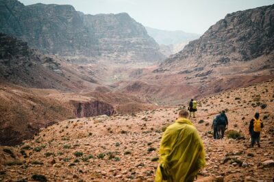 Petra to Wadi Rum Trek - 6 Days - Day 1: Petra to Wadi Musa countryside descent (the tough opener)