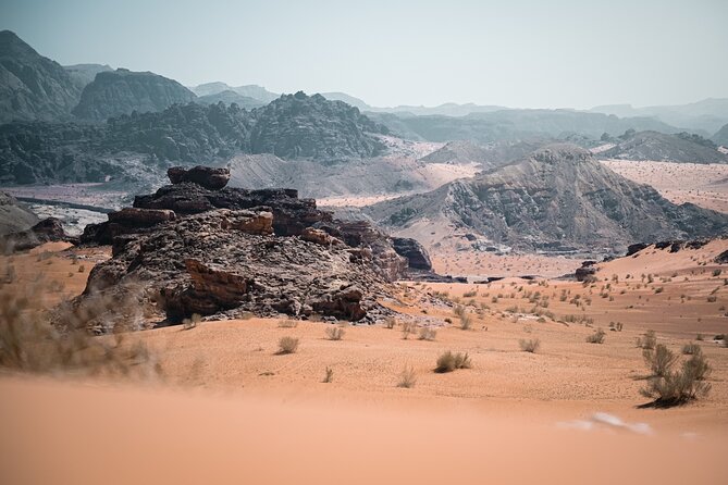 Petra to Wadi Rum Trek - 6 Days - Day 5: long climb out of the Jordan Valley, then a jeep into Wadi Rum